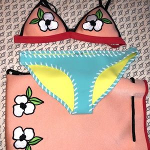 triangl swimsuit